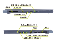 2.1Kg、厚さ20mmの薄型筐体にFull-HD液晶搭載