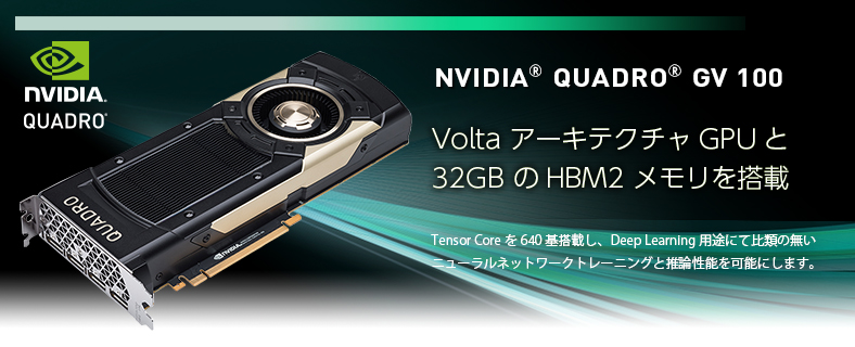 Quadro GV100 32GB 