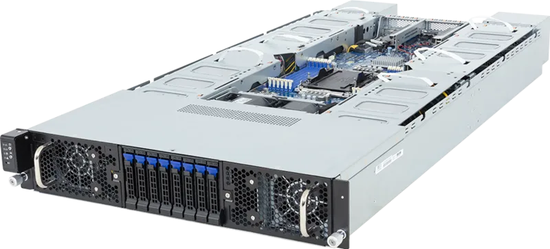 検証に使用したGPUサーバー GSV-IGRGB-2U4G の製品画像