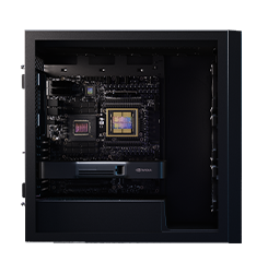 NVIDIA DGX Station GWS-GB300SM の内部（GB300 Grace Blackwell 基板）