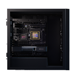 NVIDIA DGX Station の内部（GB300 Grace Blackwell 基板）